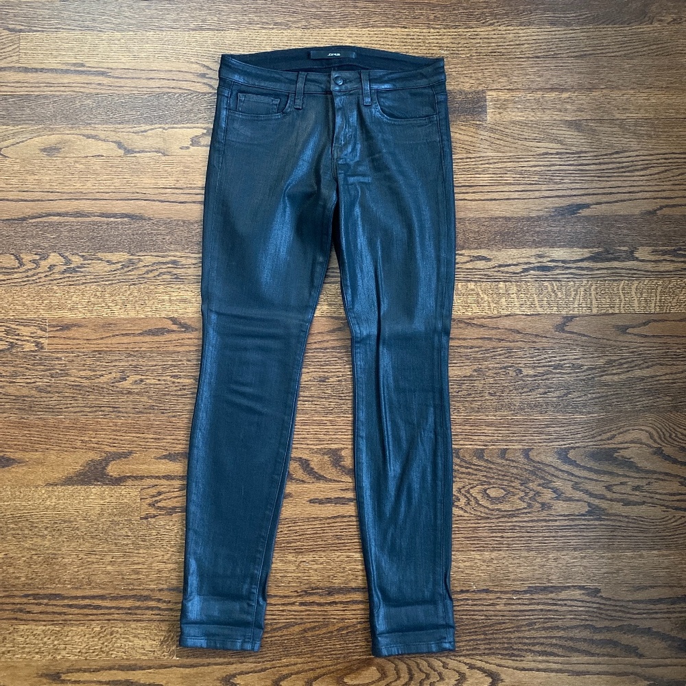 Joe’s coated jeans